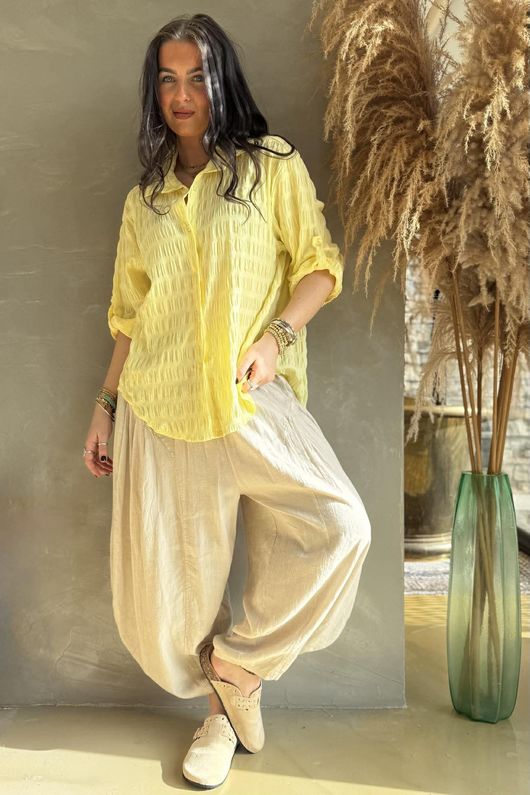 Hey Sucker Blouse Lemon